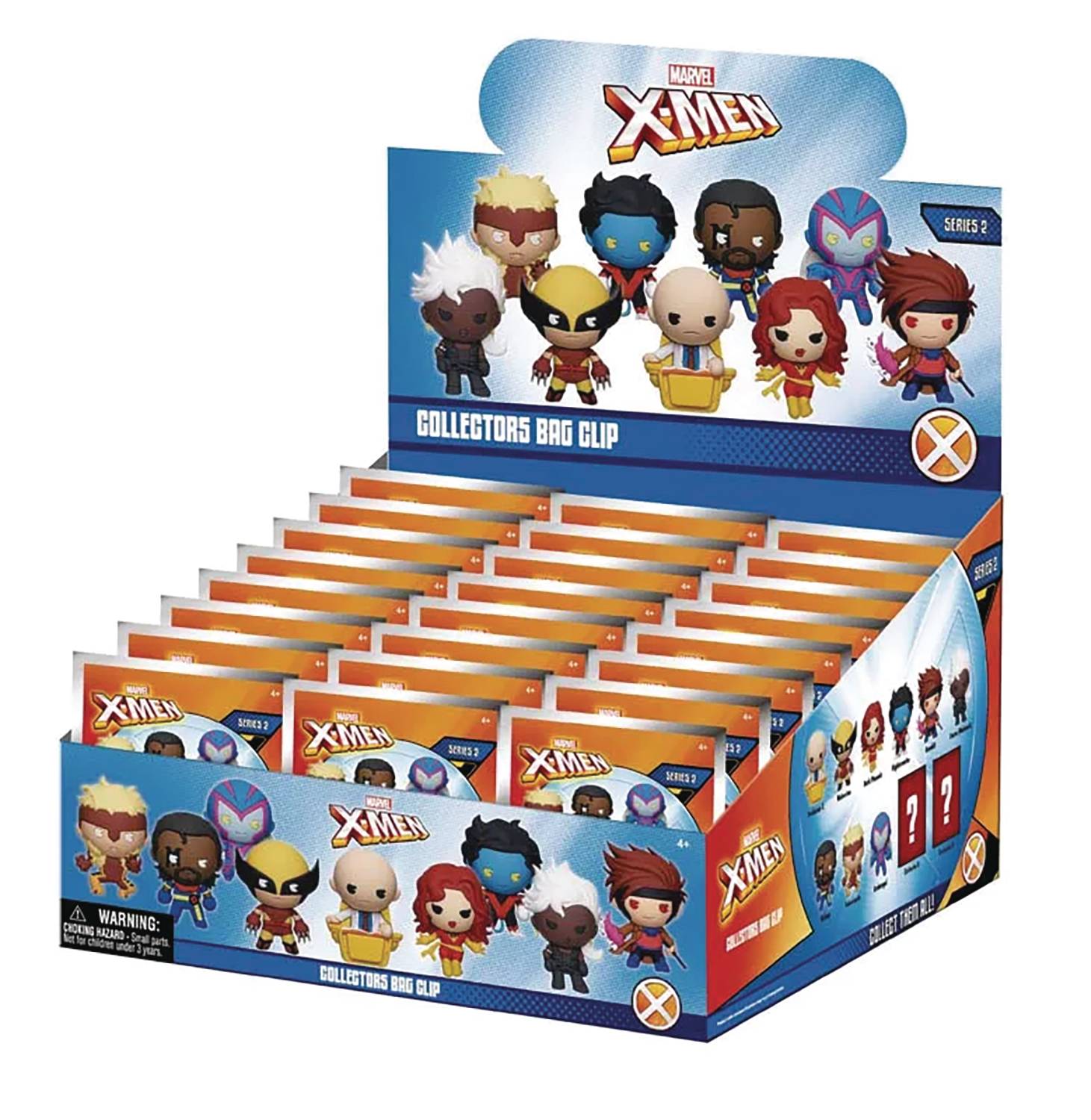 X-Men Classic Series 2 3D Foam Bag Clip Keychain – Challengers Comics