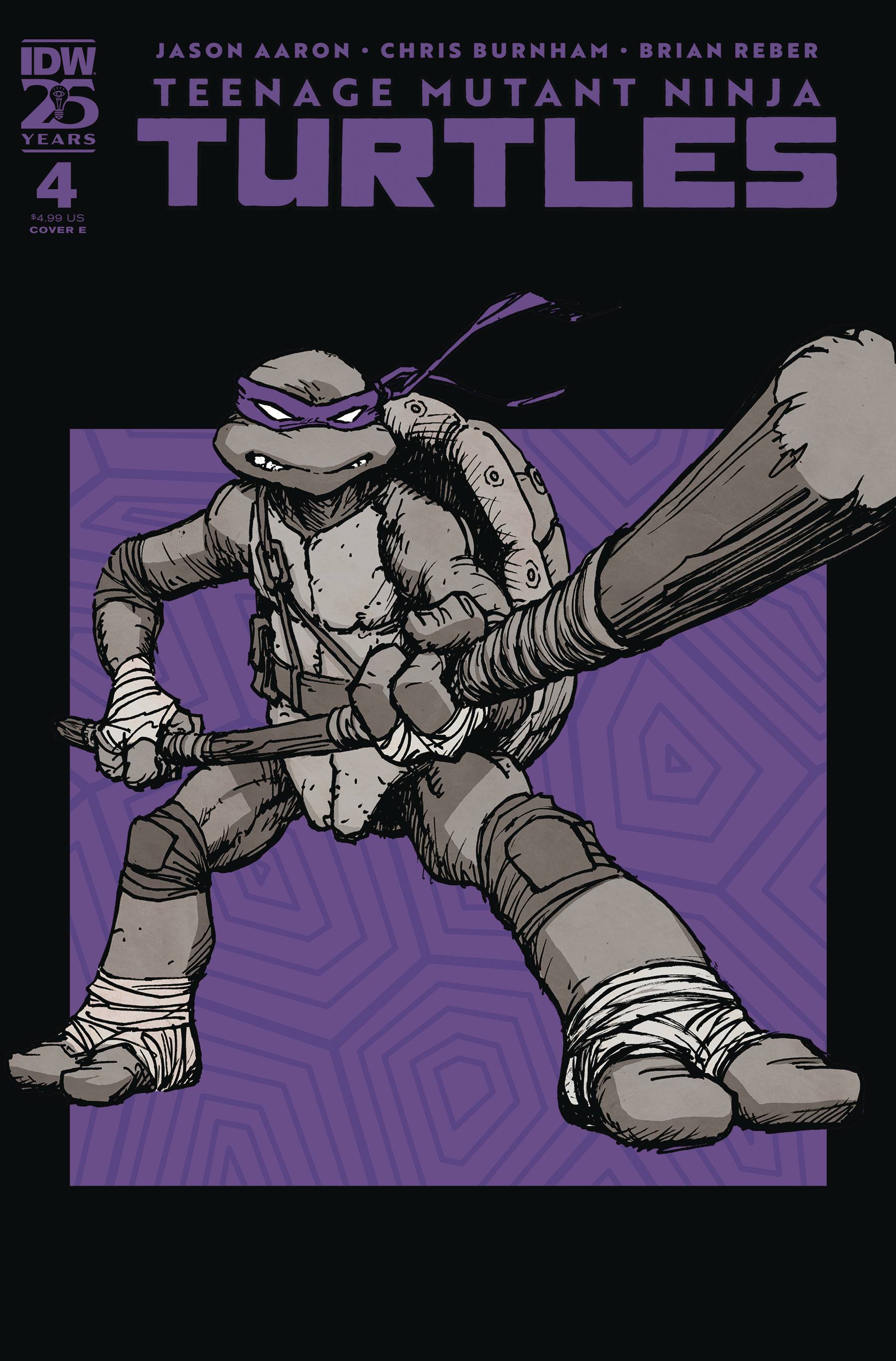 Teenage Mutant Ninja Turtles (2024) #4 Cover E (Burnham)