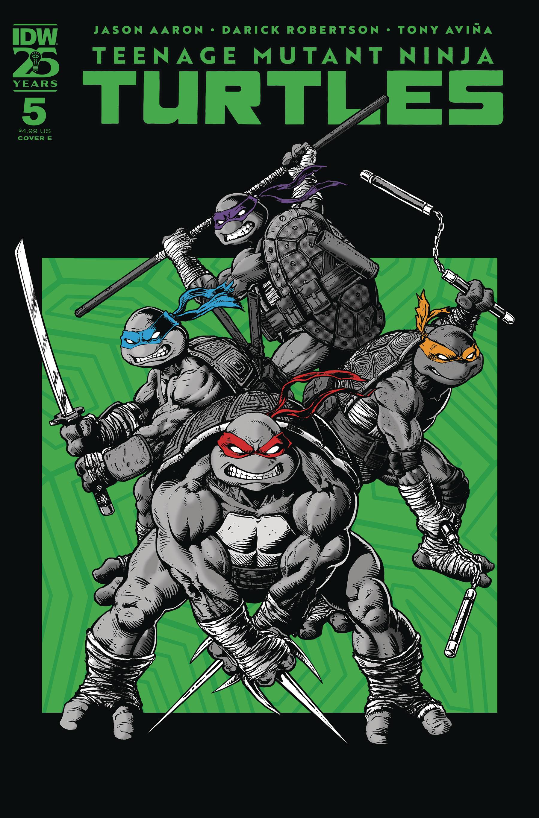 Teenage Mutant Ninja Turtles (2024) #5 Cover E (Robertson)