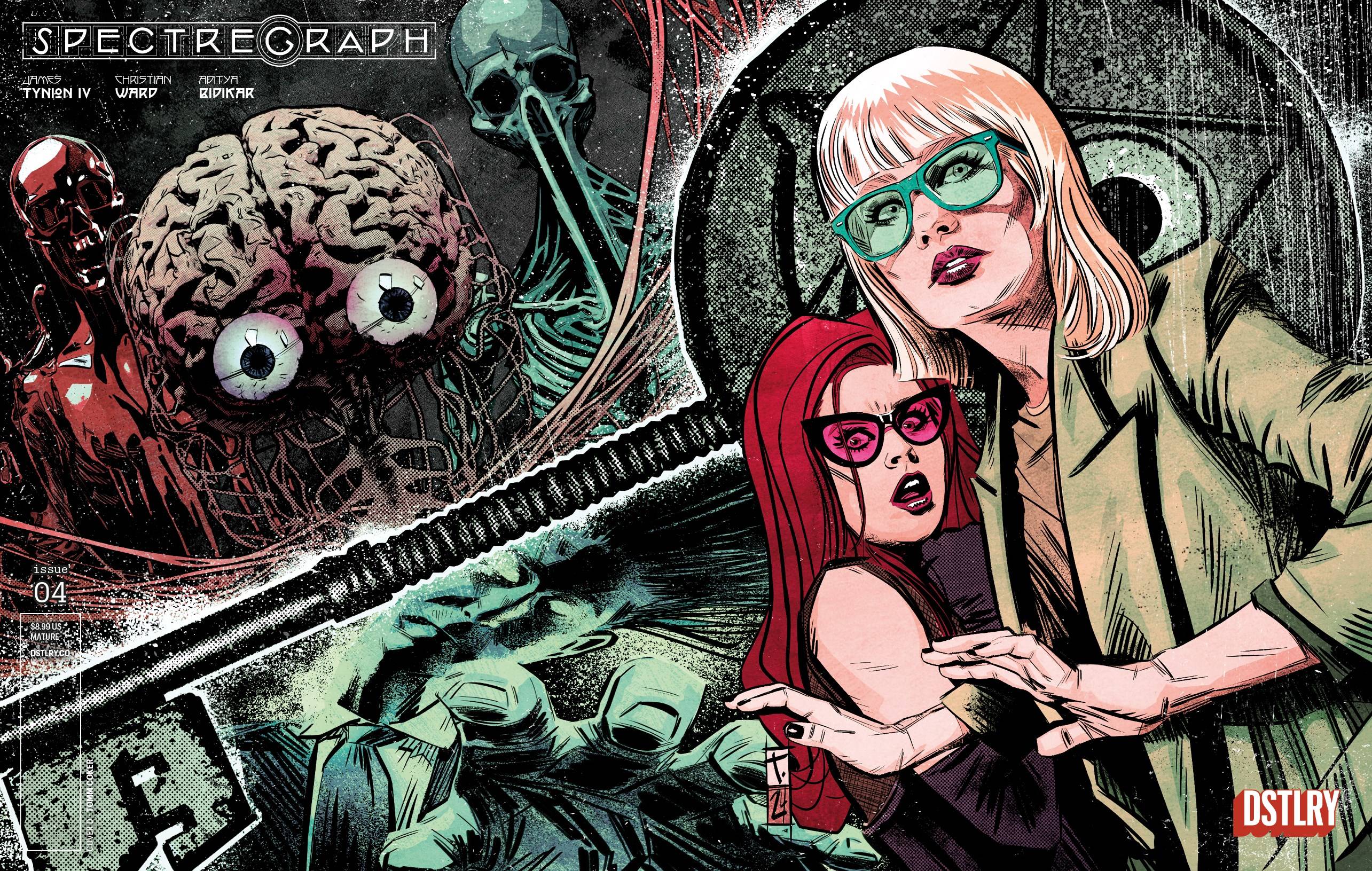 Spectregraph #4 Cover D 25 Copy Variant Edition Coker (Mature)