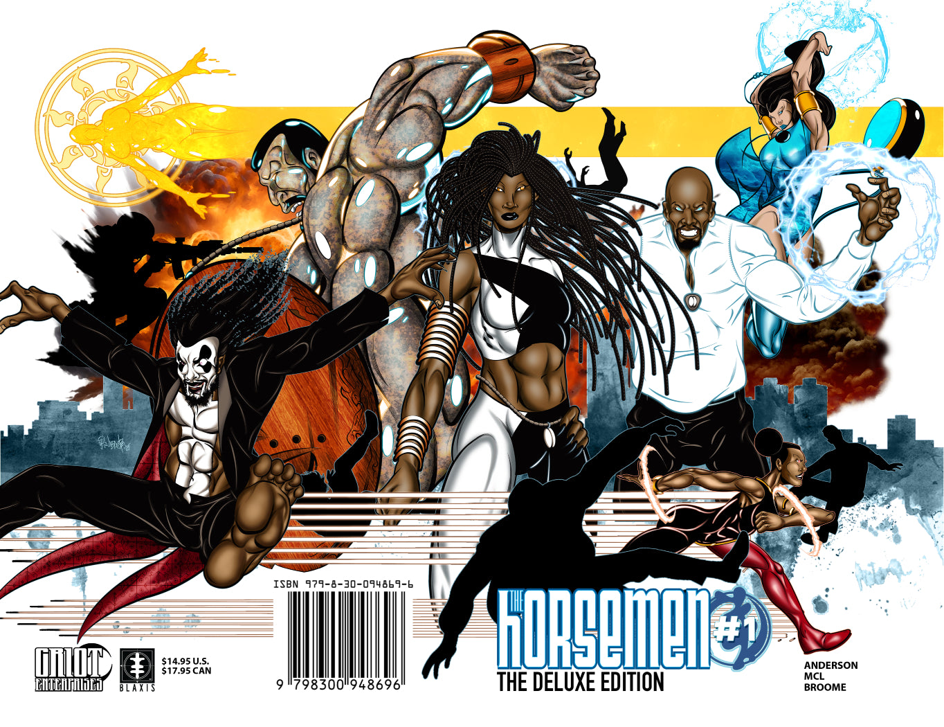 Horsemen Divine Intervention #1 Deluxe Edition Graphic Novel