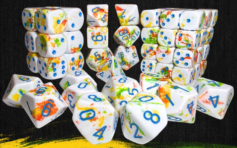 Dice 7-Die Set Brush