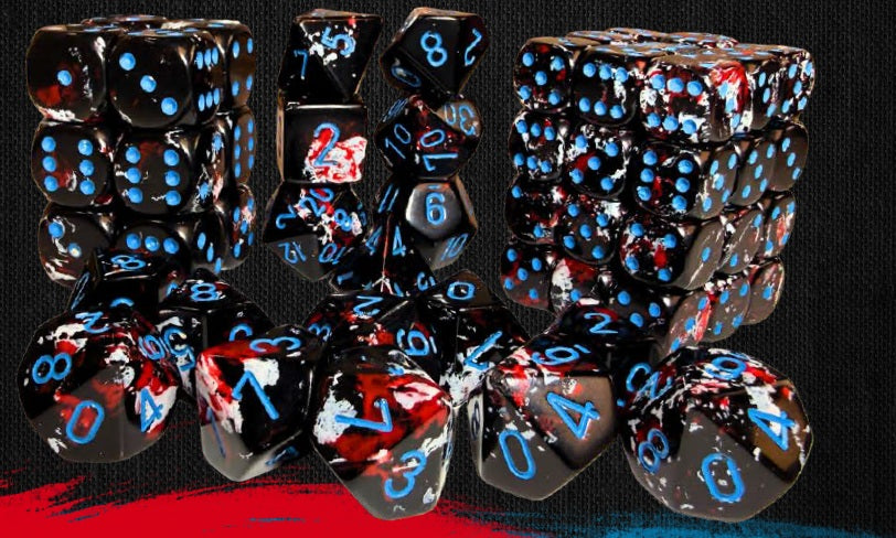 Dice 7-Die Set Brush