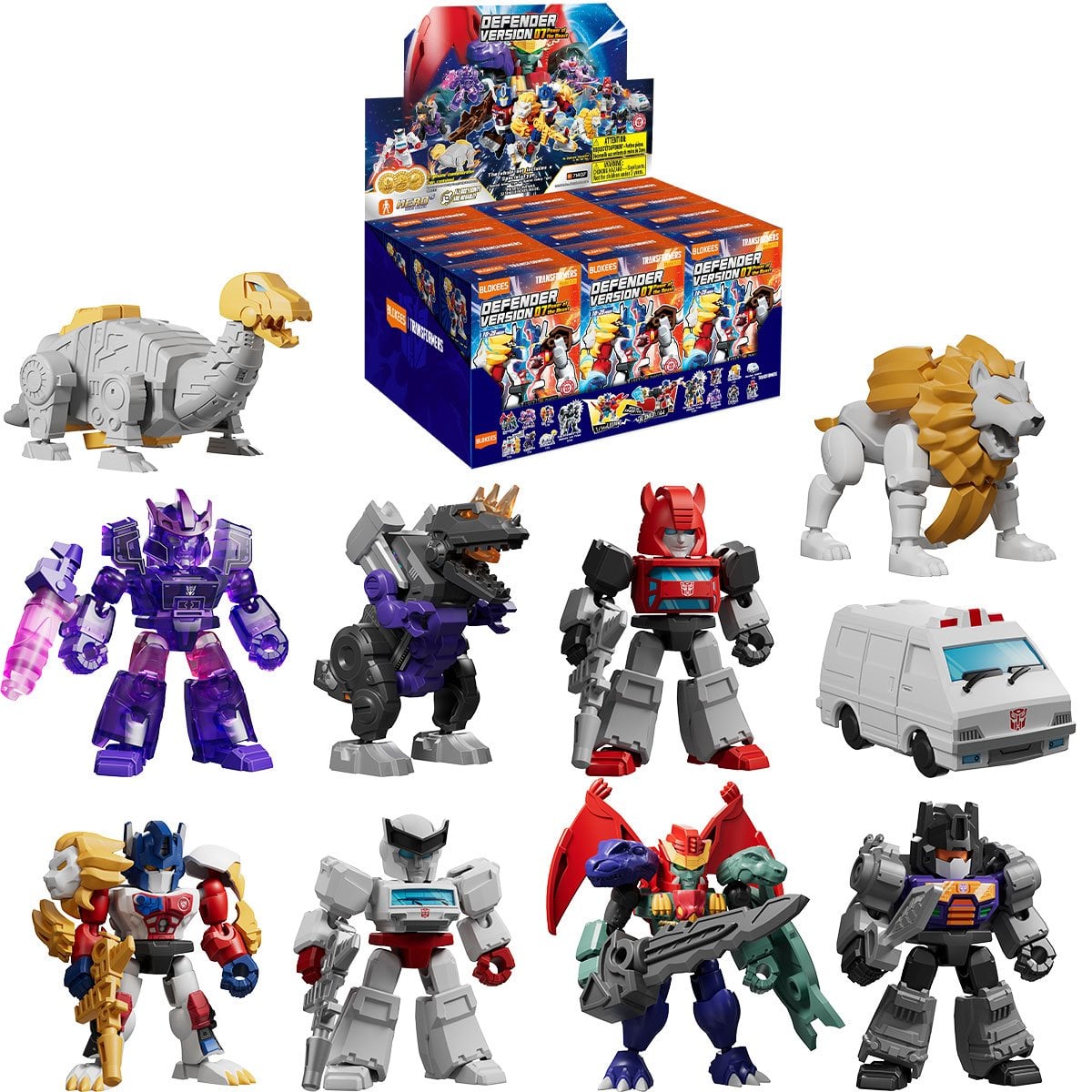 Blokees Transformers Defender Version 07 Power of the Beast