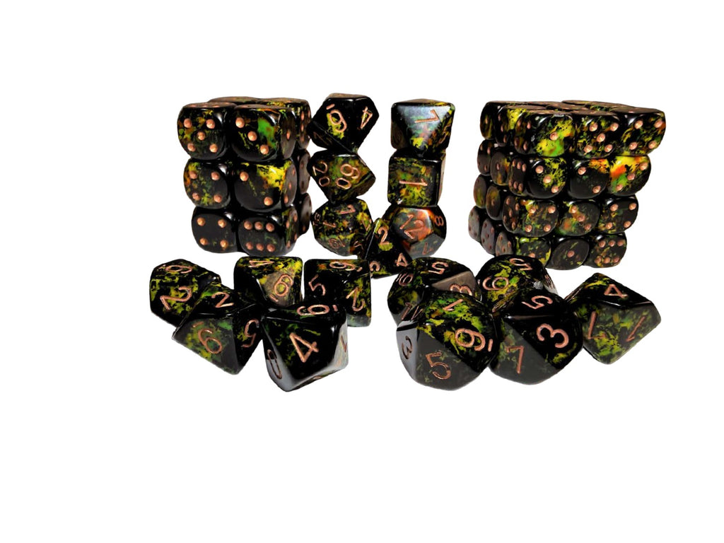 Dice 7-Die Set Brush
