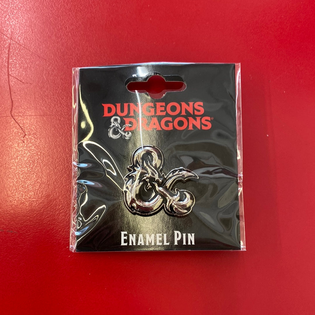 Dungeons & Dragons Ampersand (&) Enamel Pin