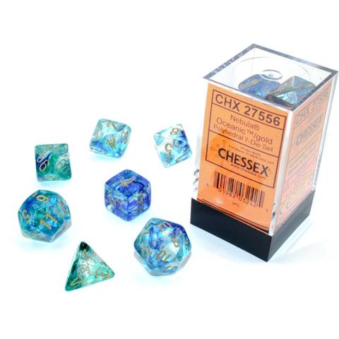 Dice 7-Die Set Nebula Luminary