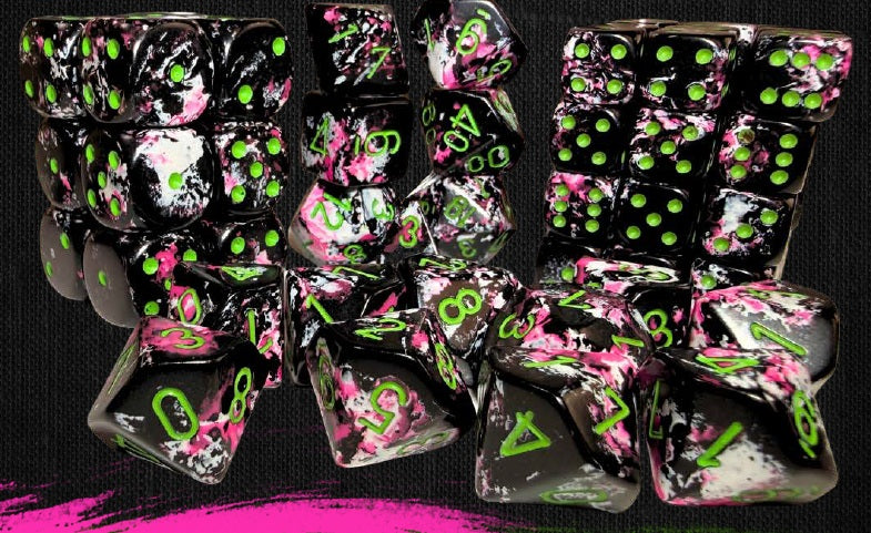 Dice 7-Die Set Brush
