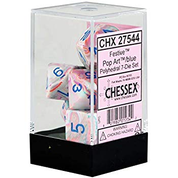 Dice 7-Die Set Festive