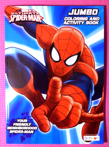 Spider-Man Jumbo Coloring & Activity Book