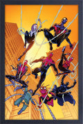 SPIDER-MAN GROUP FRAMED PRINT