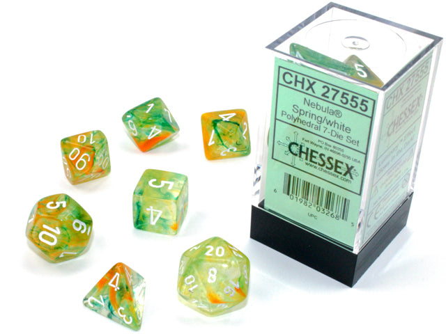 Dice 7-Die Set Nebula Luminary