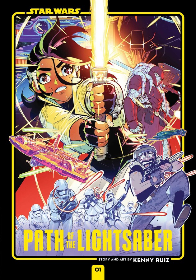 Star Wars Path Of The Lightsaber Graphic Novel Volume 01