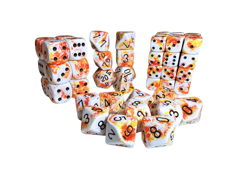 Dice 7-Die Set Brush