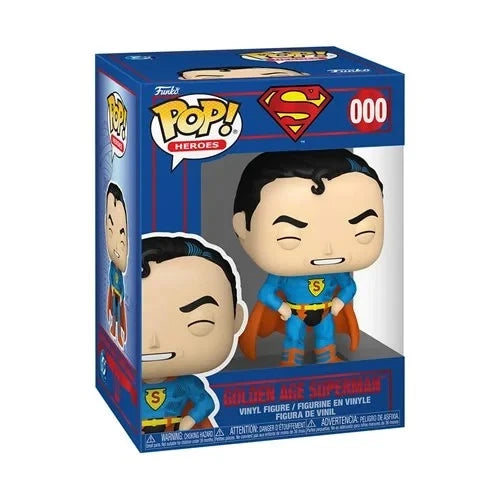Pop Heroes Shield Thru The Ages Superman 38 Figure