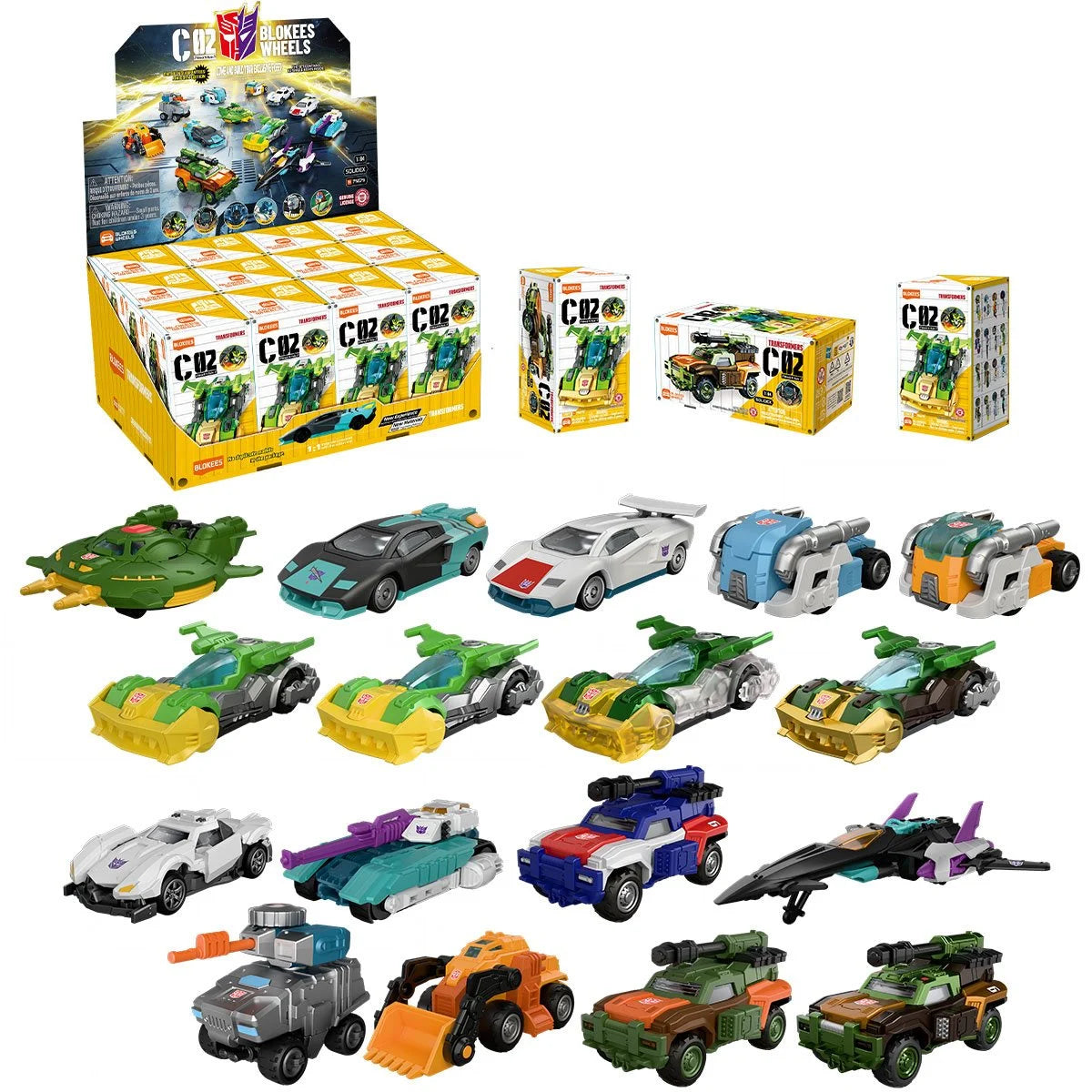 Blokees Transformers Wheels C02 Blind Box