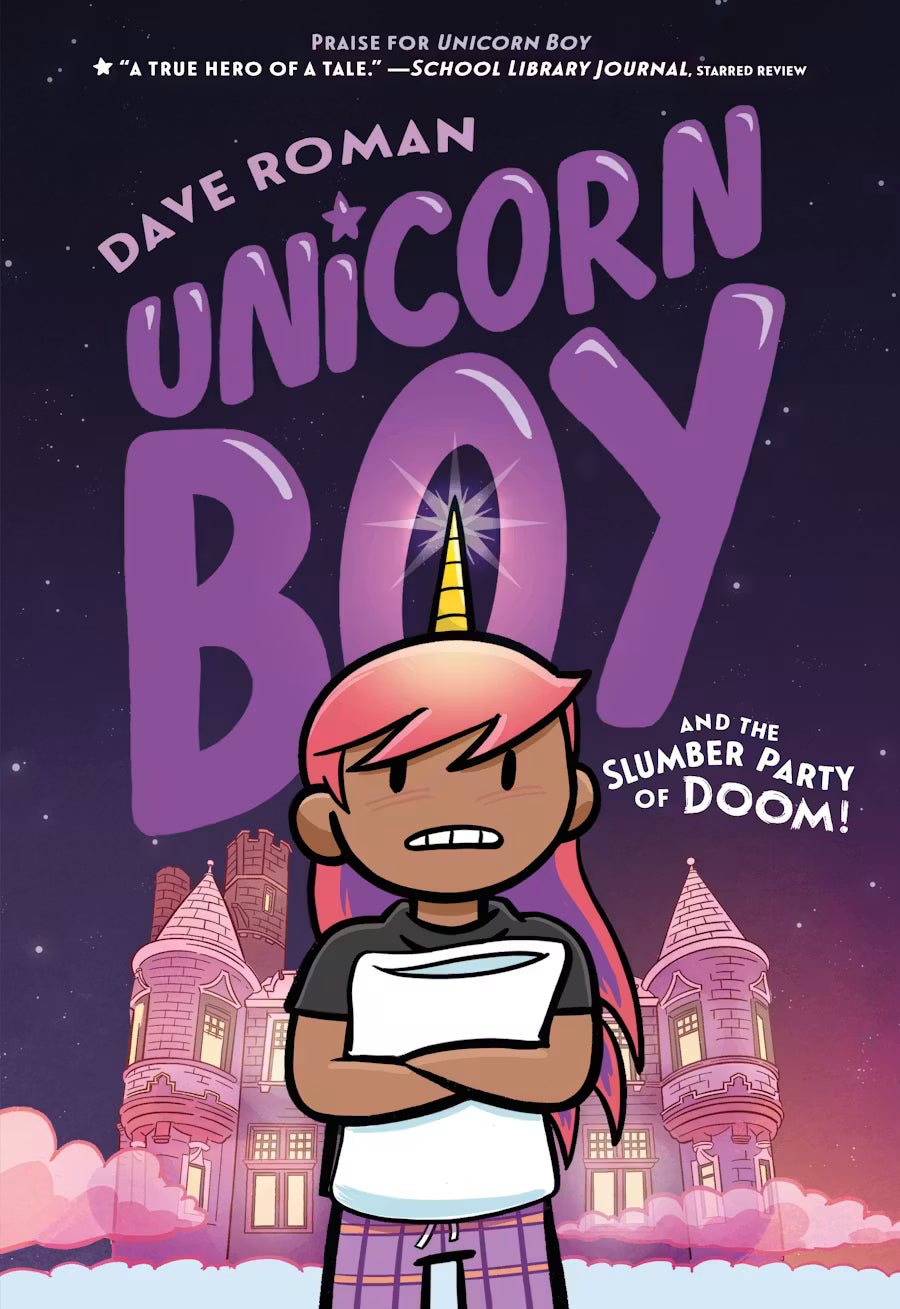 Unicorn Boy Graphic Novel Volume 02 Slumber Party of Doom
