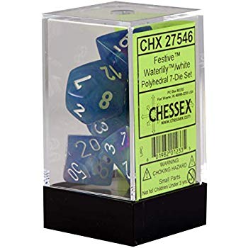 Dice 7-Die Set Festive