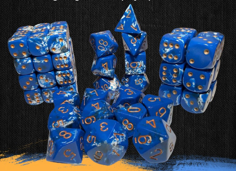Dice 7-Die Set Brush