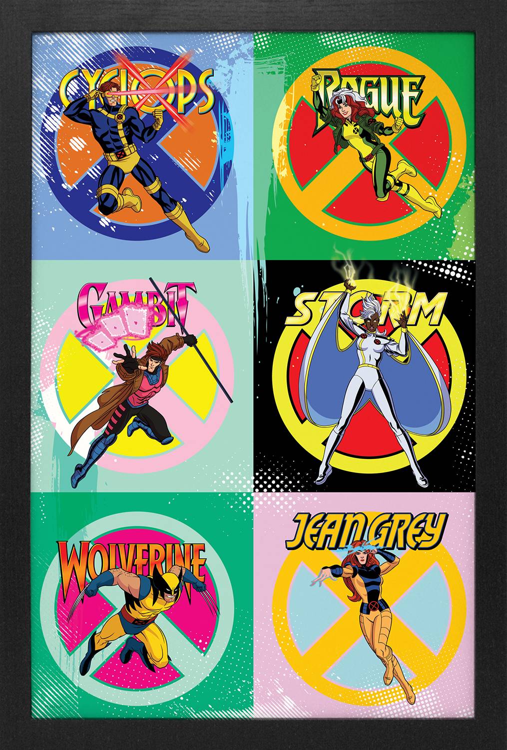 X-MEN 97 FRAMED PRINT
