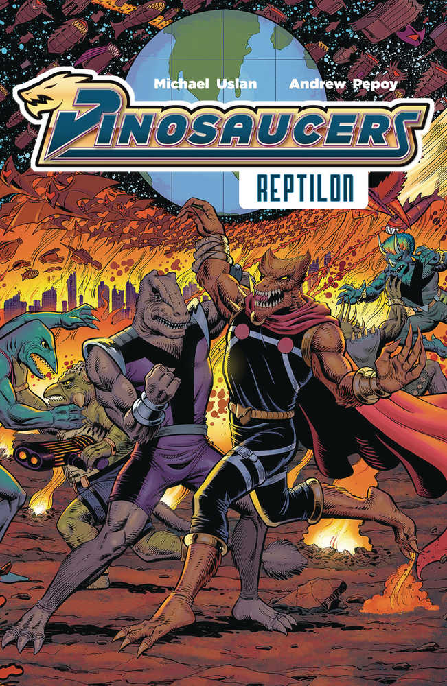 Dinosaucers TPB Volume 01 Reptilon