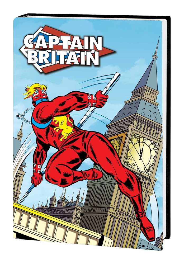 Captain Britain Omnibus Hardcover Wilson Direct Market Variant