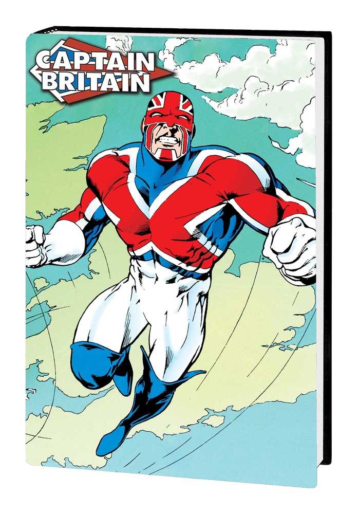 Captain Britain Omnibus Hardcover Davis Cover