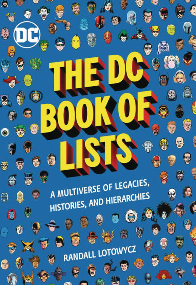 DC Book Of Lists Hardcover