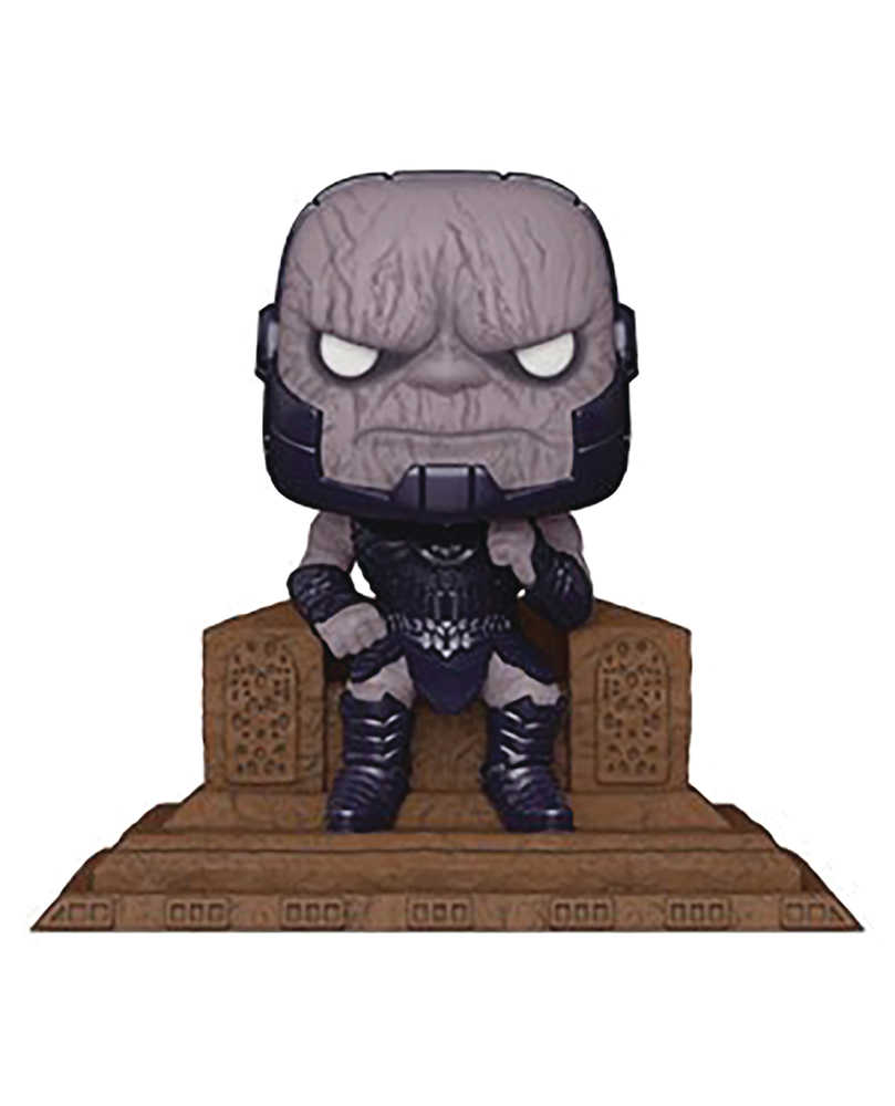Pop Deluxe Jlsc Darkseid On Throne Vinyl Figure