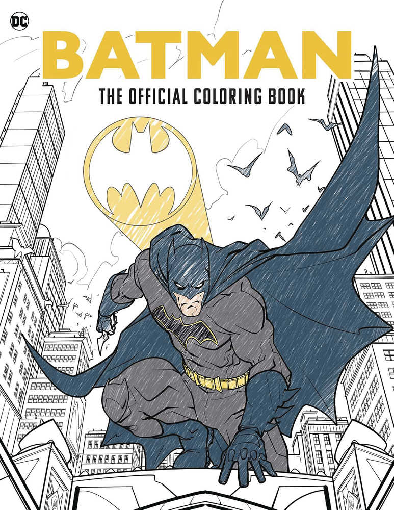 Batman Off Coloring Book Softcover