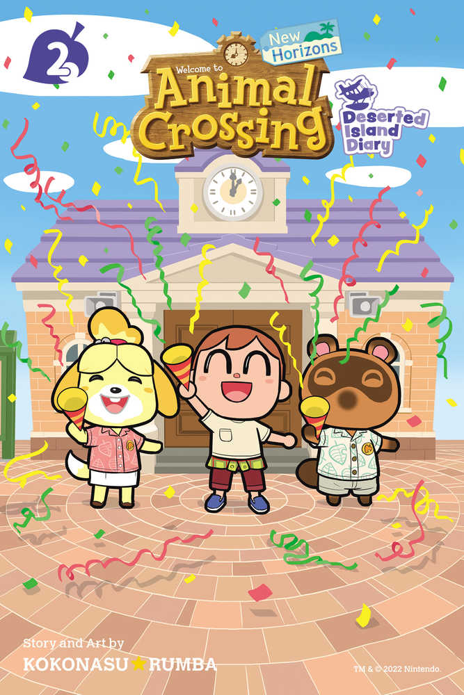 Animal Crossing New Horizons Graphic Novel Volume 02 Deserted Island Diary
