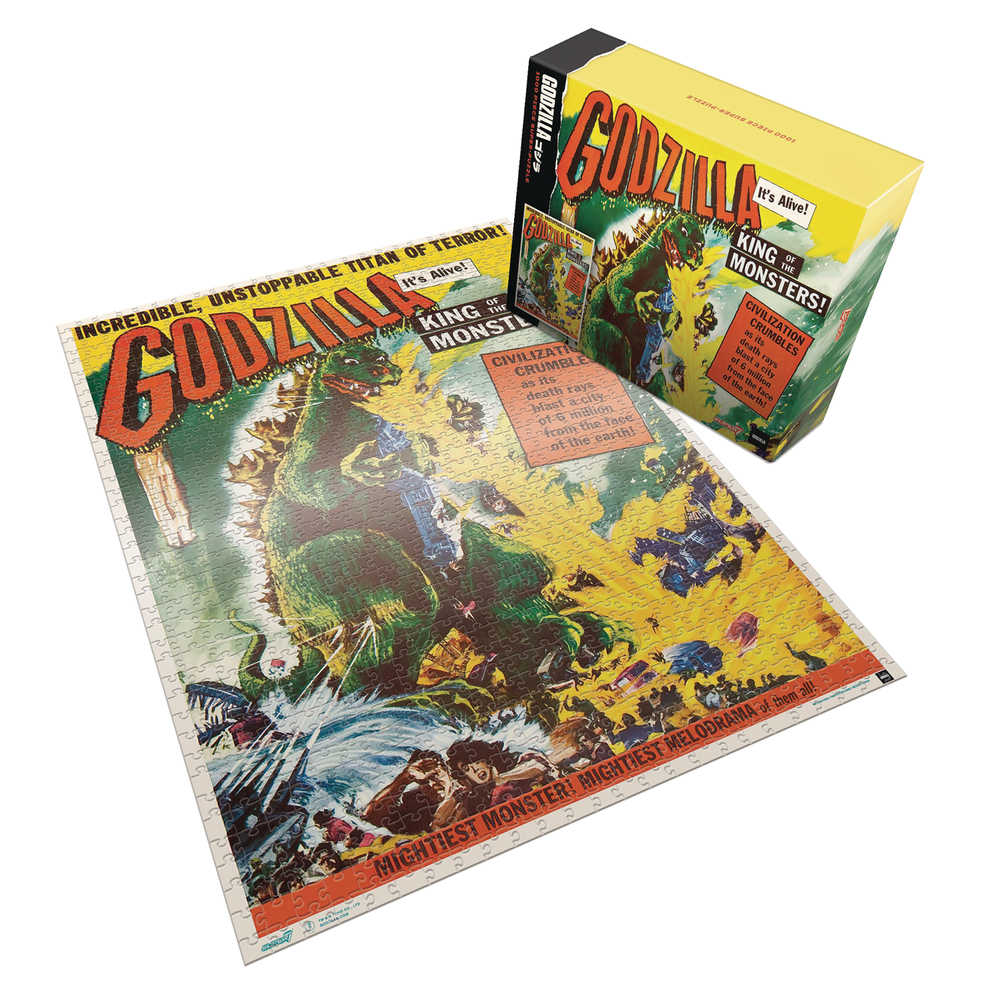 Godzilla King Of Monsters Us Release Poster Toho Puzzle (Net
