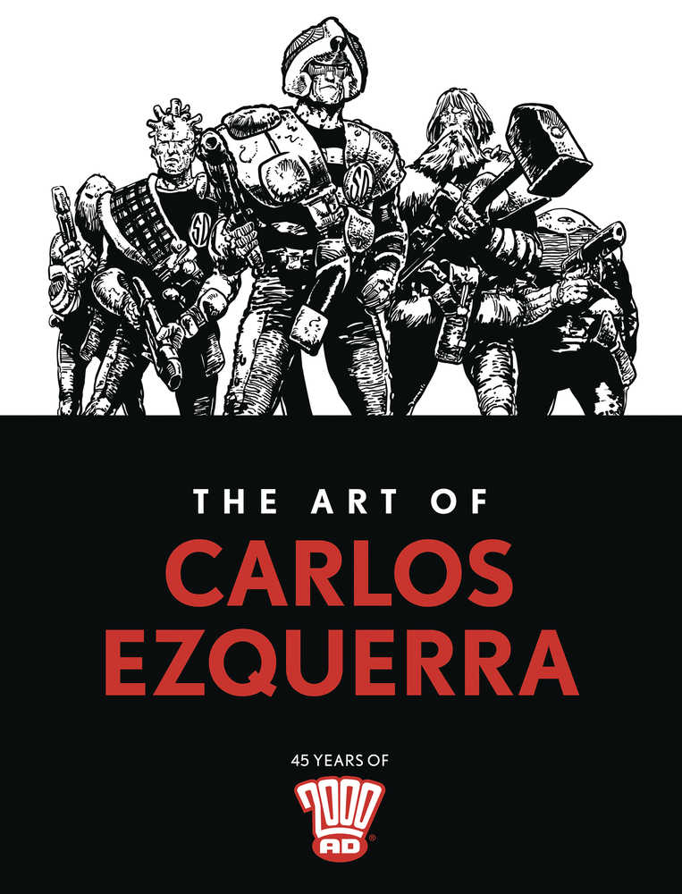 The Art Of Carlos Ezquerra Hardcover