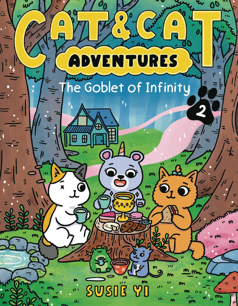 Cat & Cat Adventure Graphic Novel Volume 02 Goblet Of Infinity