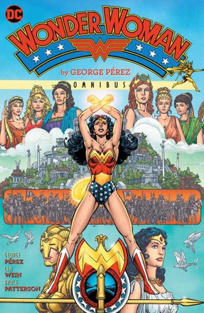 Wonder Woman By George Perez Omnibus Hardcover (2022 Edition)