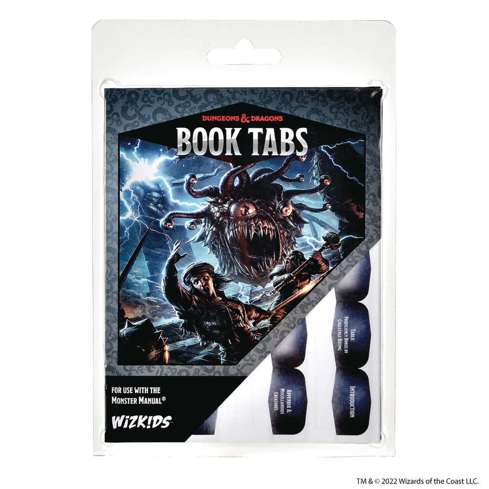 D&D Book Tabs Dungeon Monster Manual
