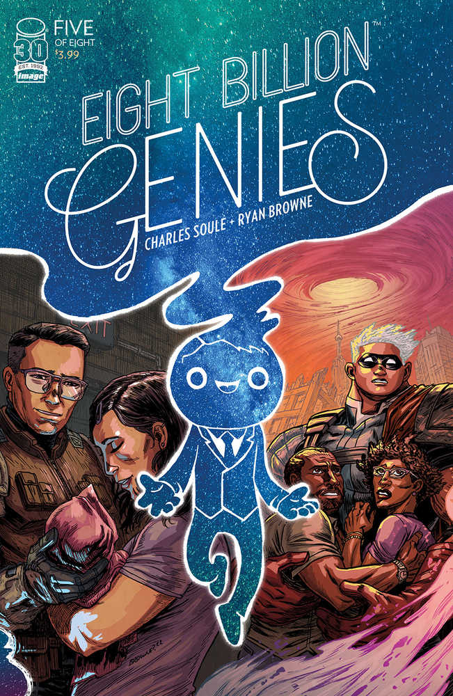 Eight Billion Genies #5 (Of 8) Cover A Browne (Mature) SIGNED and SKETCHED by RYAN BROWNE