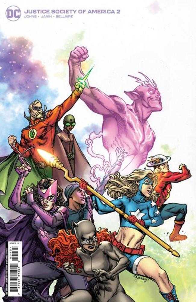 Justice Society Of America #2 Cover C 1 in 25 Tom Raney Card Stock Variant