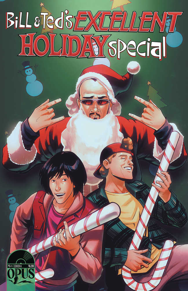 Bill & Teds Excellent Holiday Sp One Shot Cover A Mapa