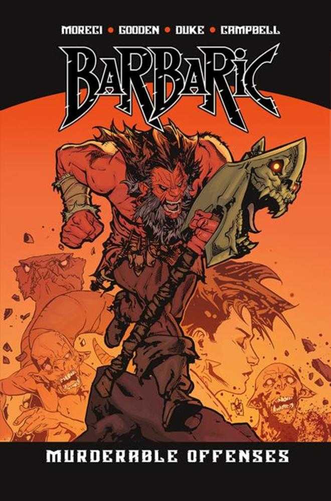 Barbaric TPB Volume 01 Murderable Offenses Direct Market Exclusive Cover