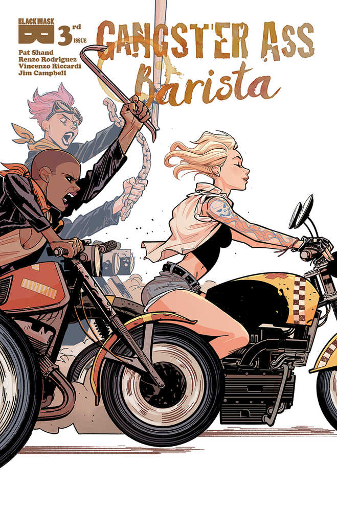 Gangster Ass Barista #3 Cover A Conor Hughes Nsfw (Mature)