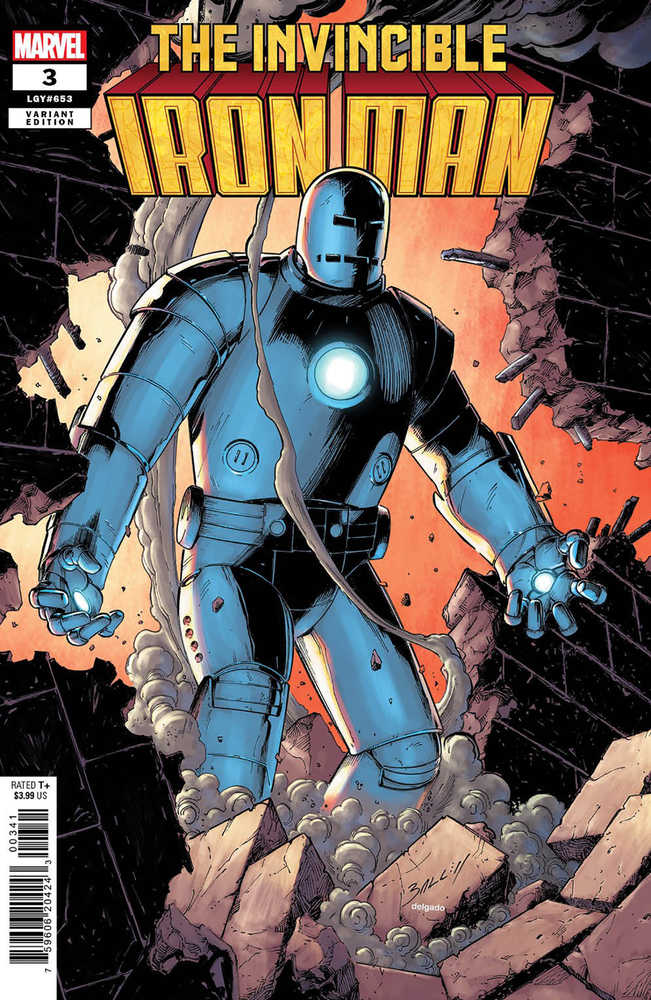 Invincible Iron Man #3 25 Copy Variant Edition Bagley Variant