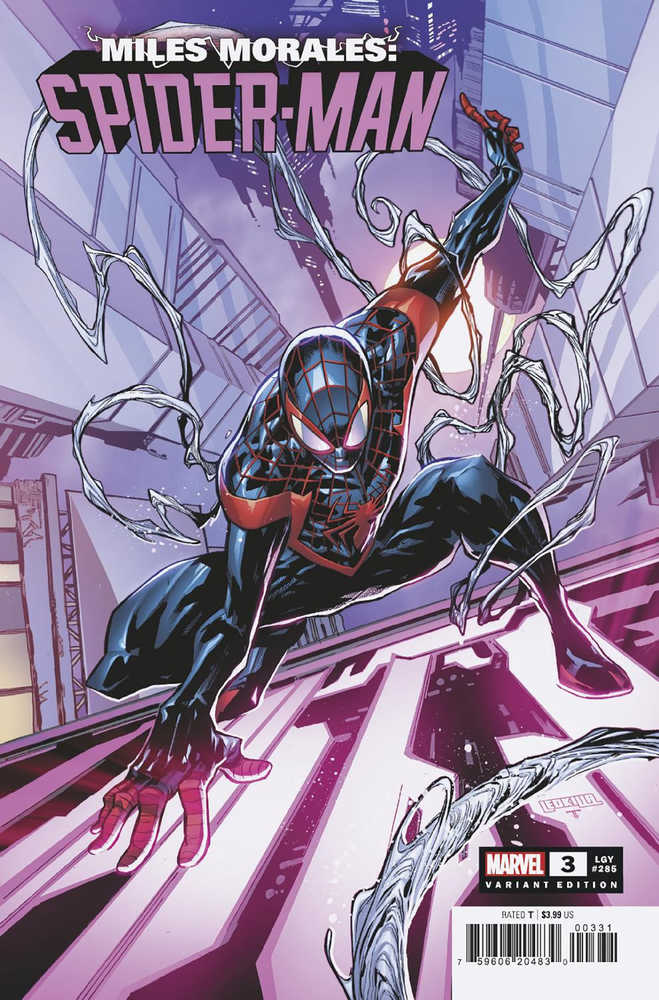 Miles Morales Spider-Man #3 25 Copy Variant Edition Lashley Variant