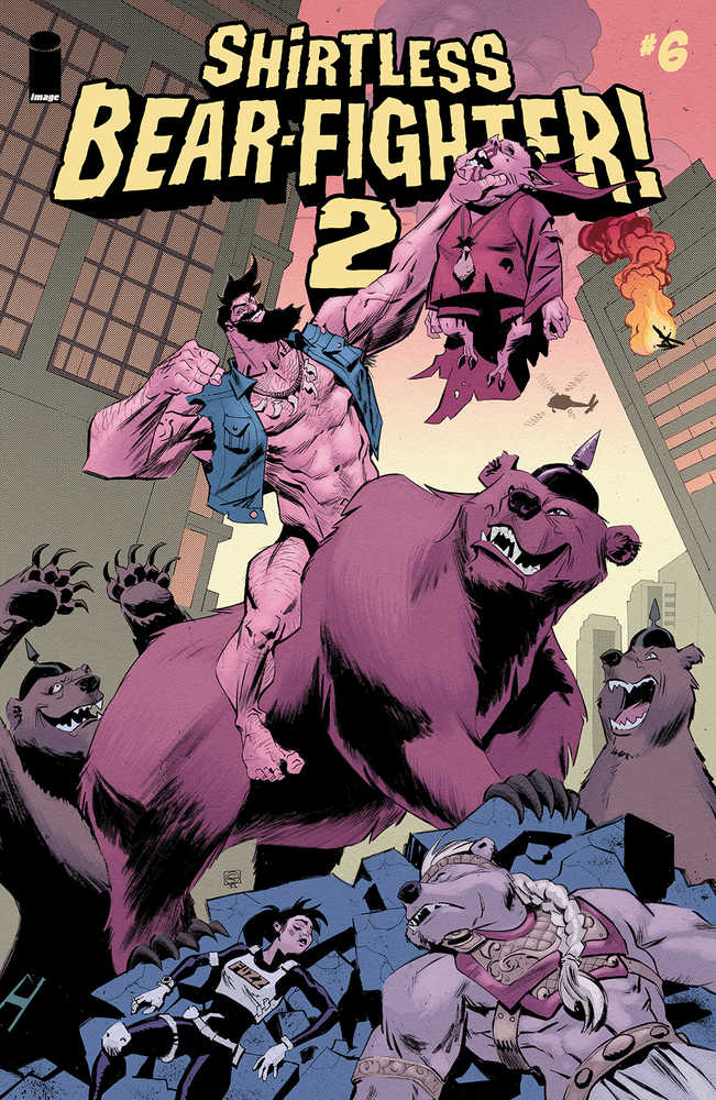 Shirtless Bear-Fighter 2 #6 (Of 7) Cover B Green