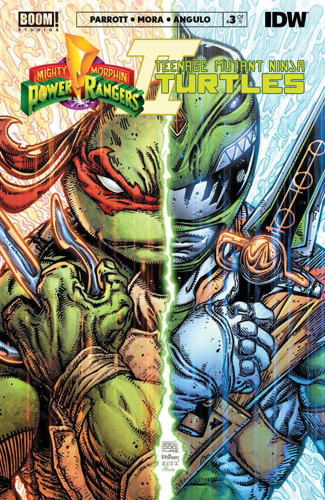Mmpr Teenage Mutant Ninja Turtles II #3 (Of 5) Cover B Eastman & Williams II