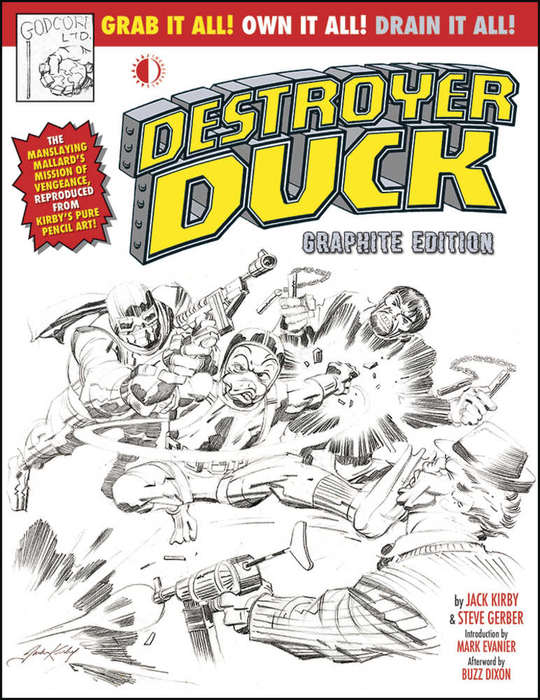 Destroyer Duck Hardcover Graphite Edition