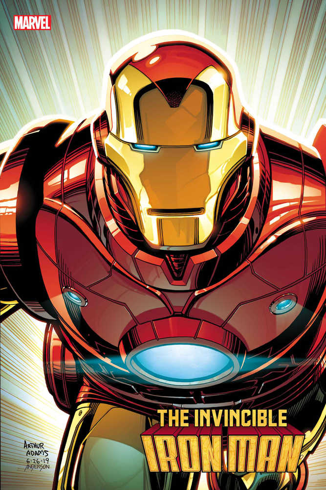 Invincible Iron Man #4 25 Copy Variant Edition Arthur Adams Variant