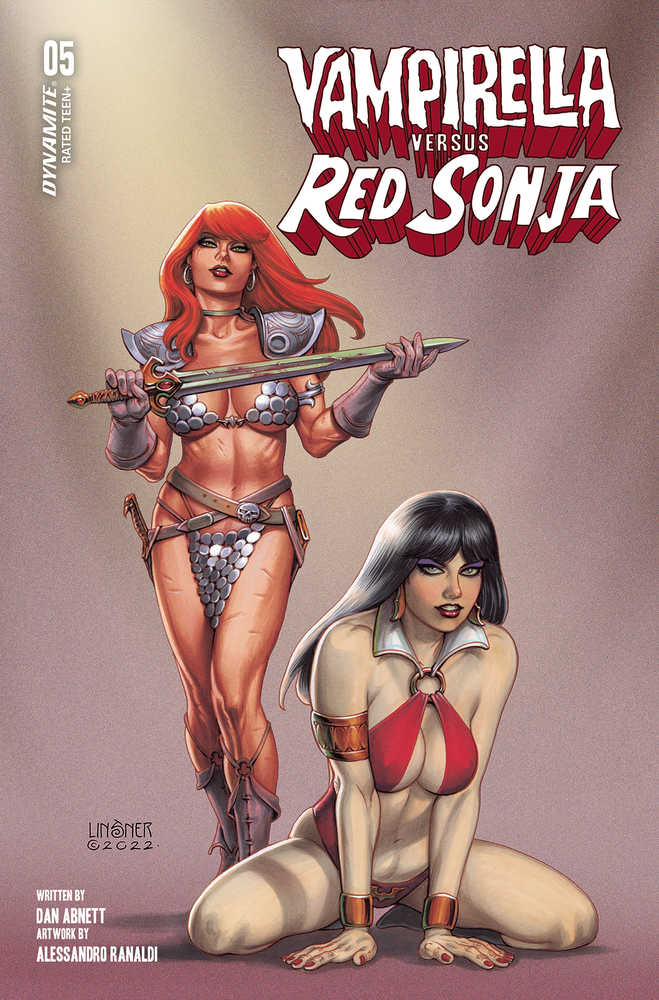 Vampirella vs Red Sonja #5 Cover B Linsner