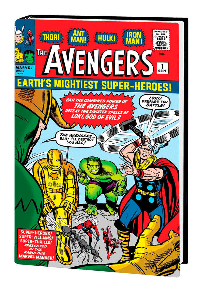 Avengers Omnibus Hardcover Volume 01 Direct Market Variant New Printing