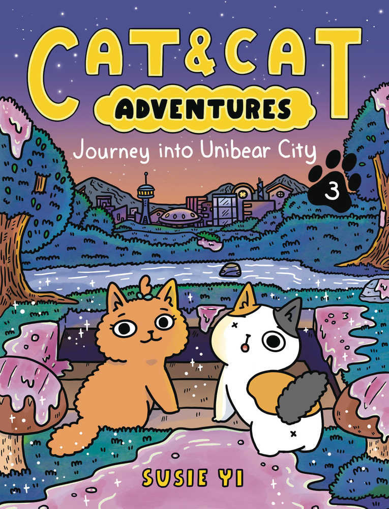 Cat & Cat Adventure Graphic Novel Volume 03 Journey Into Unibear City
